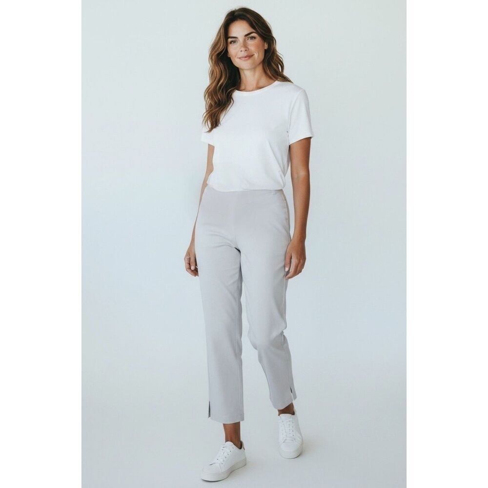 OLD NAVY Collection Stretch Women's Cropped Ankle Pants in Pale Blue Sz 6